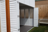 Aluminium shutters